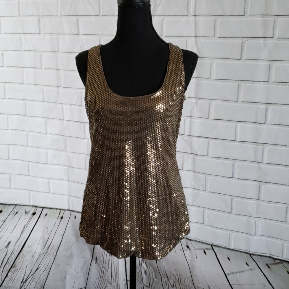 Oasis glittery top size medium